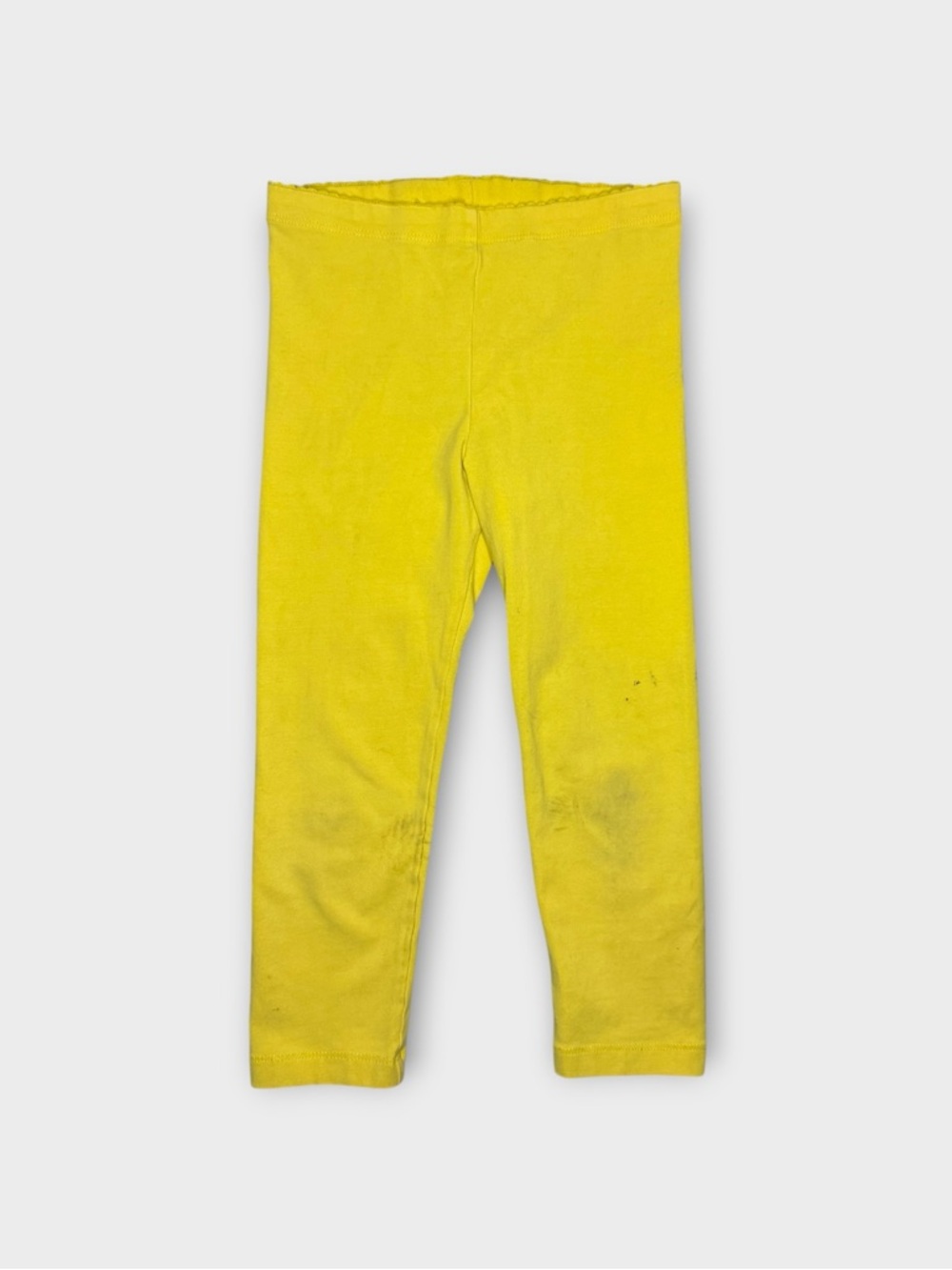 Tea Collection Yellow Cropped Leggings